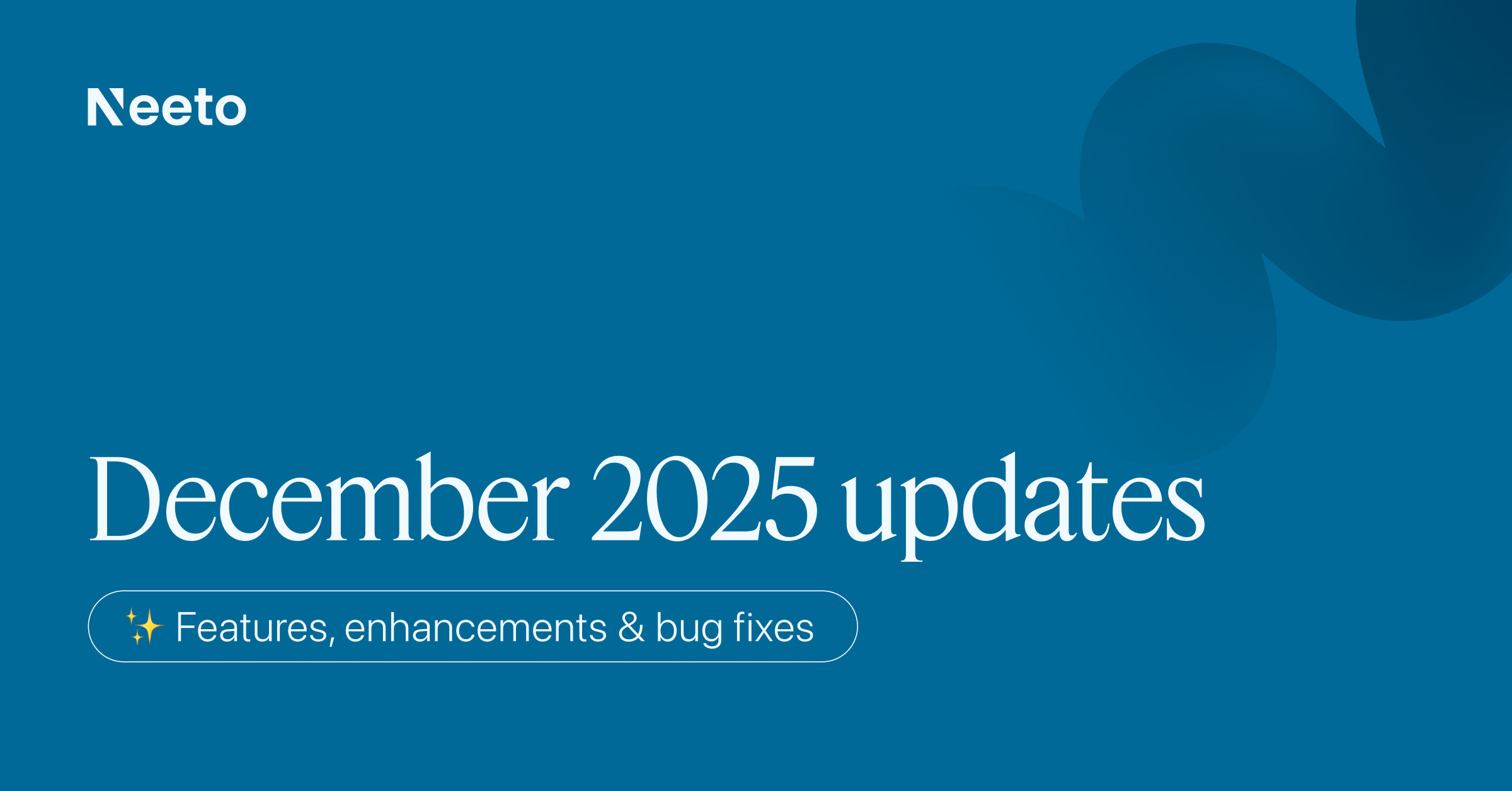 Neeto Product Metrics for December 2025