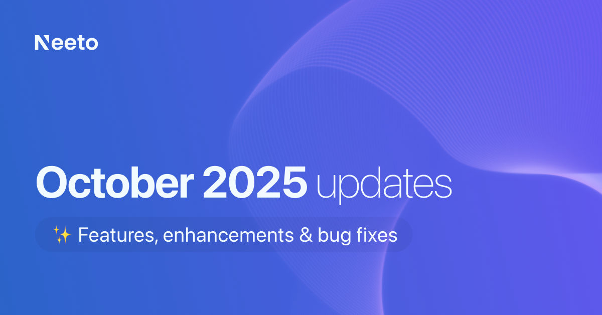 Neeto Product Metrics for October 2025