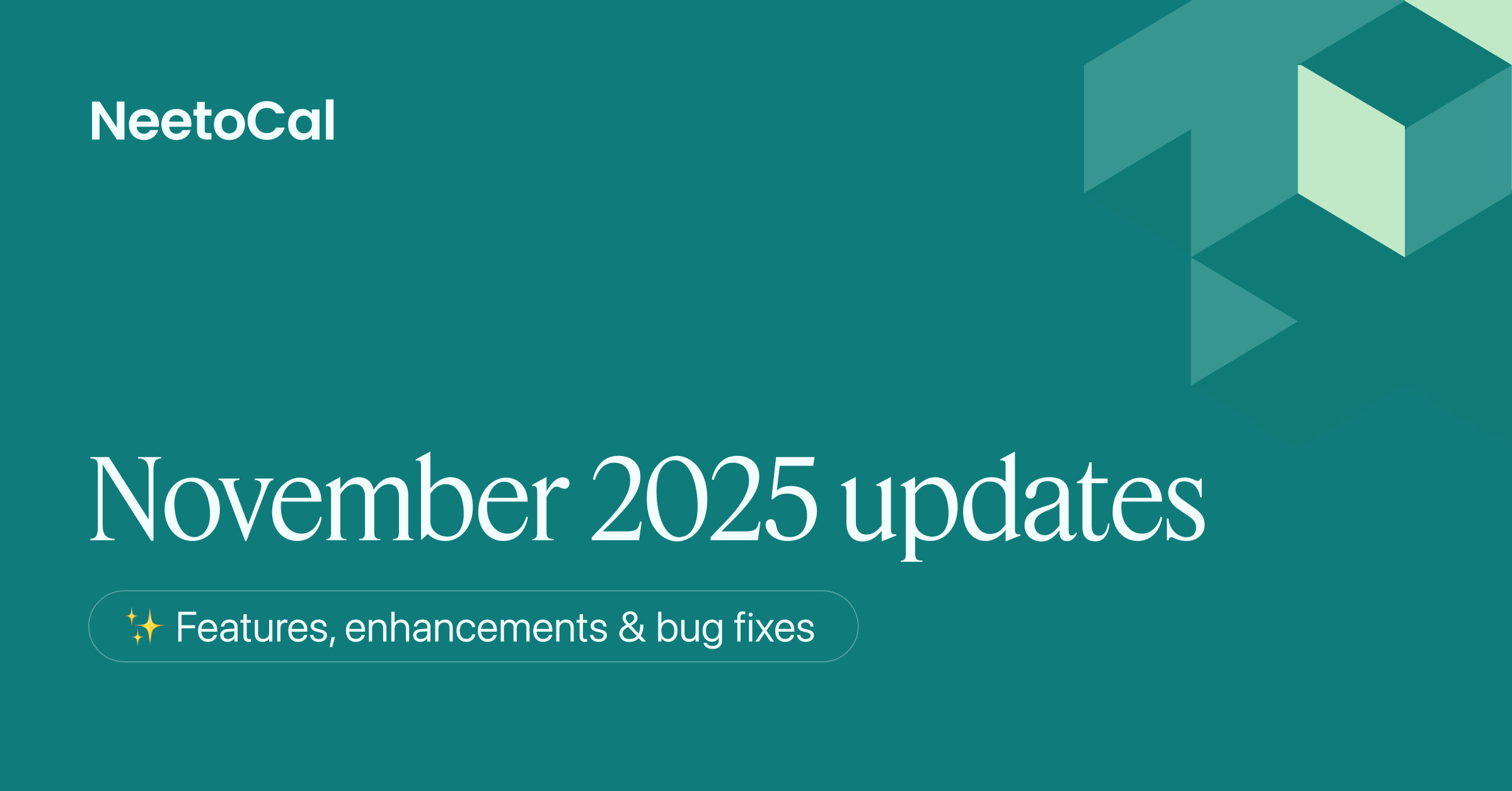 November 2025 updates - Flexible availability, personalized SMS reminders and more