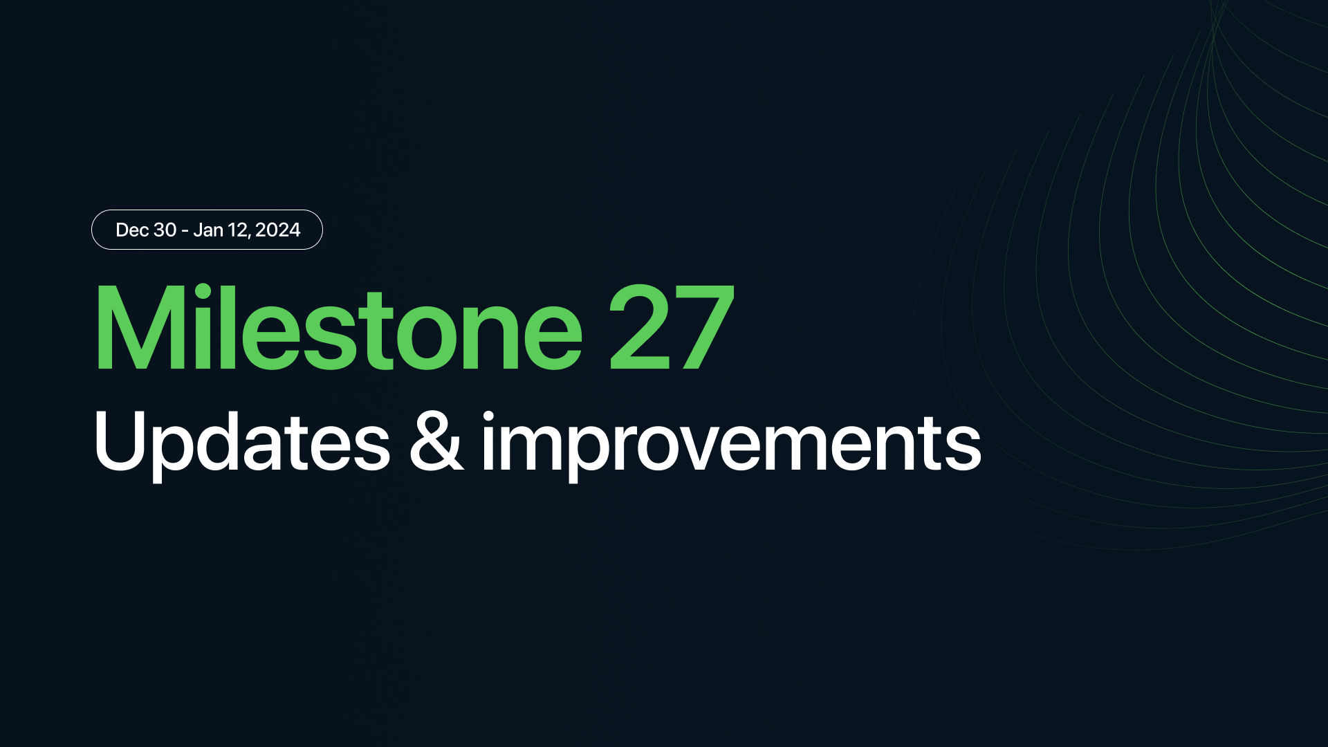Milestone M27 - accessibility fixes and parsing fix