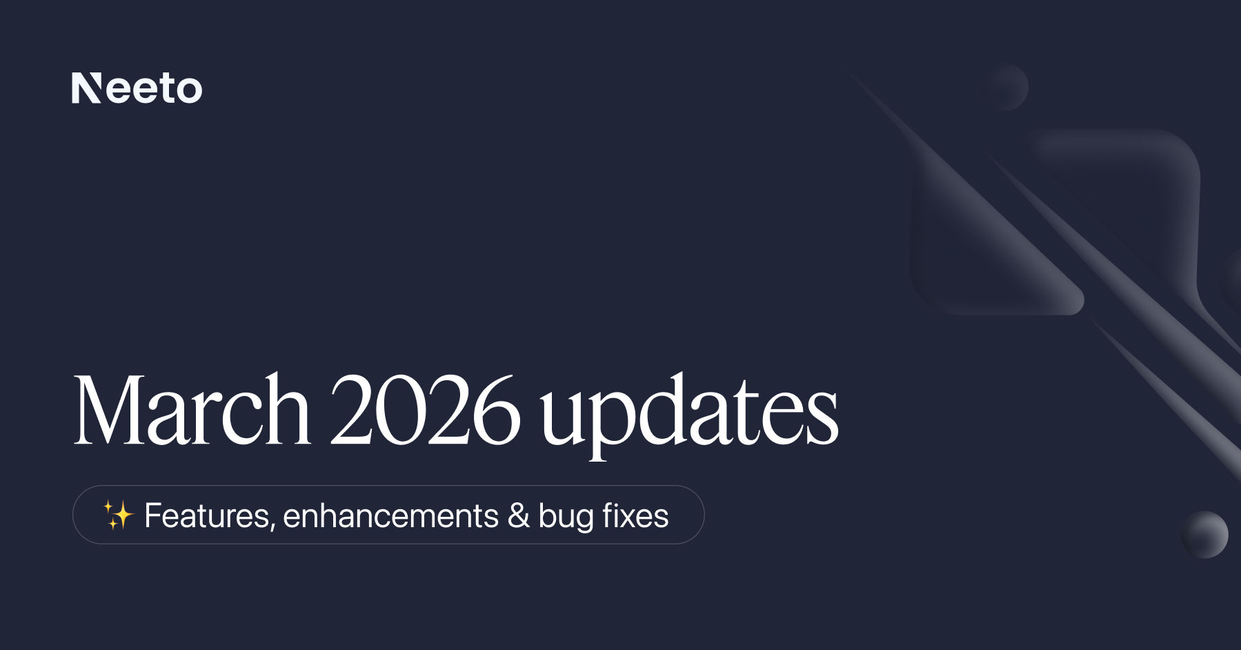 Neeto Product Metrics for March 2026