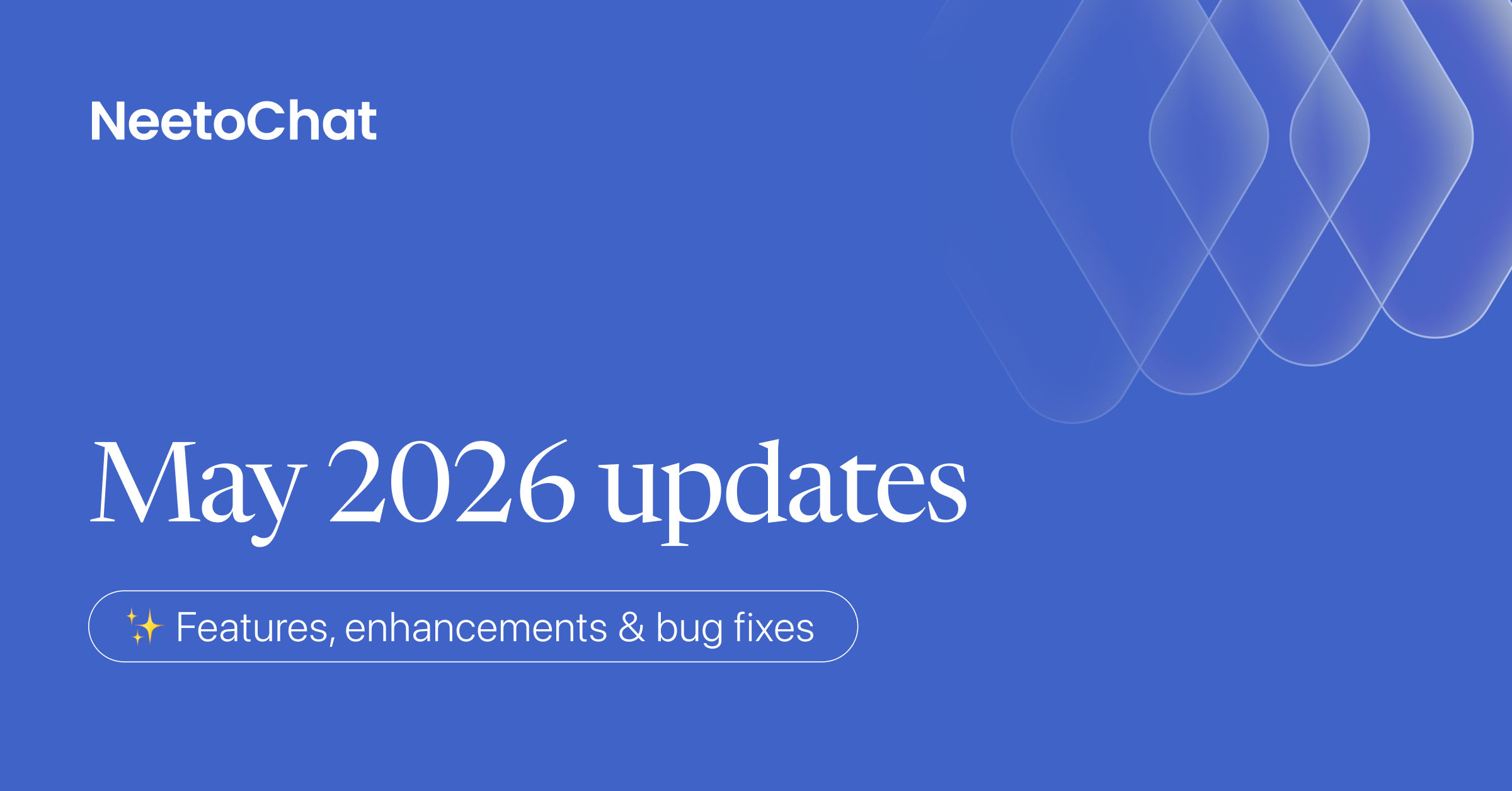 May 2026 updates - Message reactions, read receipts, and richer webhook events