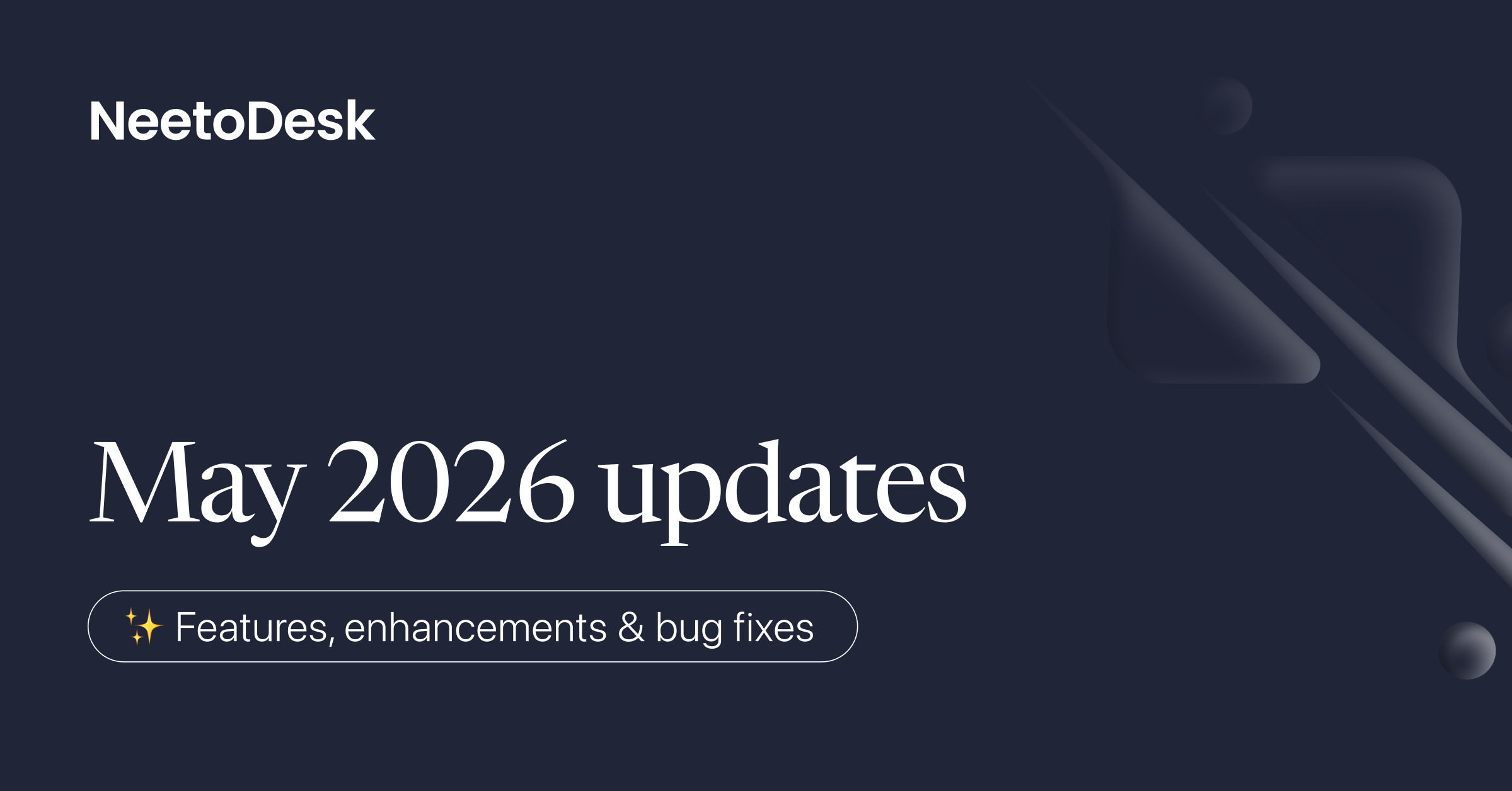 May 2026 updates - Mailbox revamp, custom mail server support, and a rebuilt ticket form
